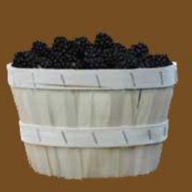 PLEASE CALL TO PLACE ORDER OVER THE PHONE - Containers - 2 Qt Round Basket (Add'l 0.25 handling per container will apply)